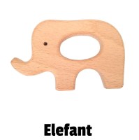 Beißanhänger Holz Elefant